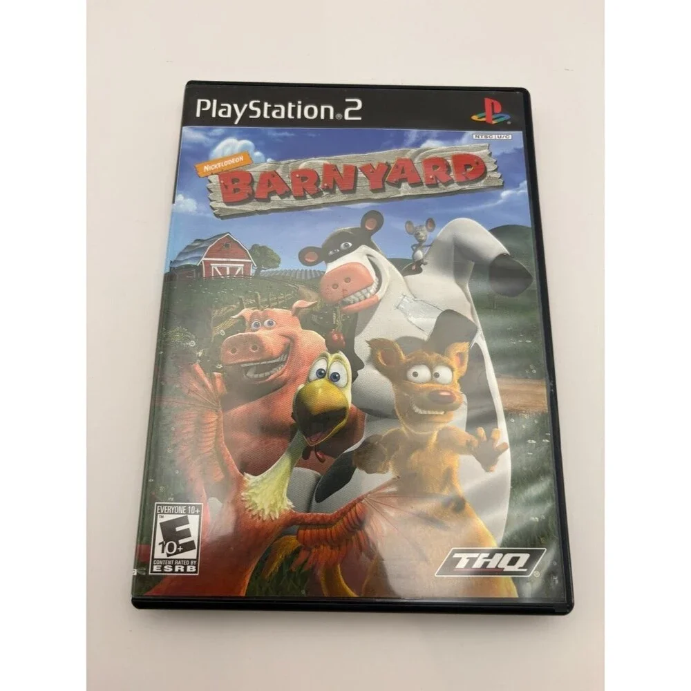 Barnyard for PS2 PlayStation 2 CIB Complete with Manual Tested & Working